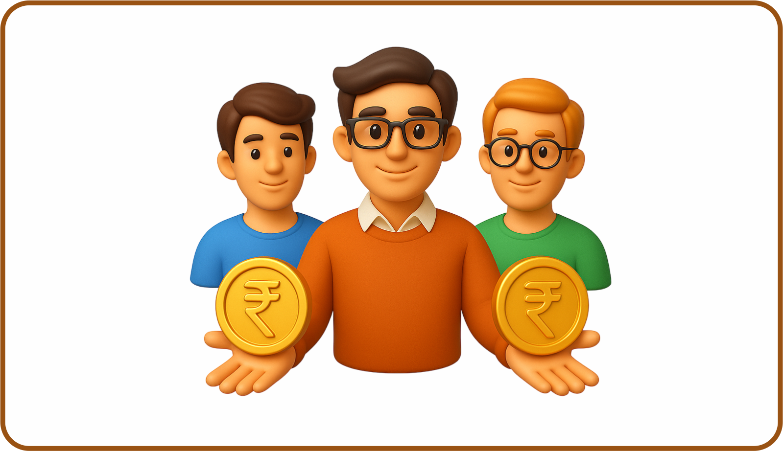 Your Money Is Lent to Multiple Borrowers Icon